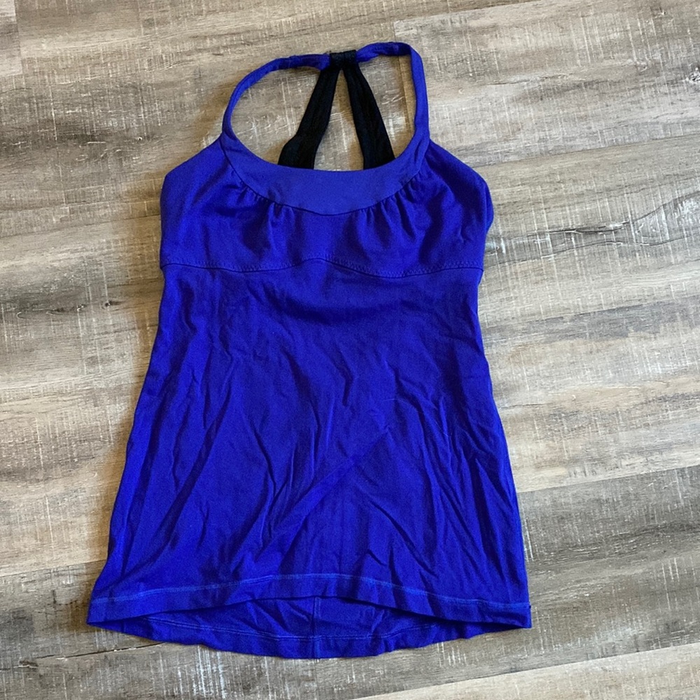 Lululemon Racerback Active Tank with built in bra